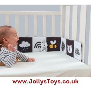 Black & White Fold-Out Pram Book